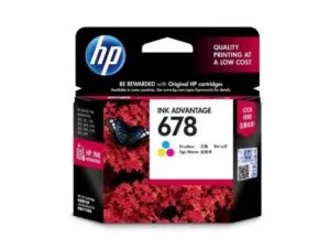 HP 678 Tri-color Original Ink Advantage Cartridge- CZ108AA (678 COL)