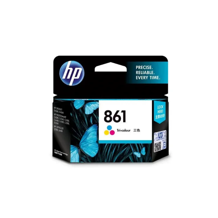 HP 861 Tri-Color Original Ink Cartridge